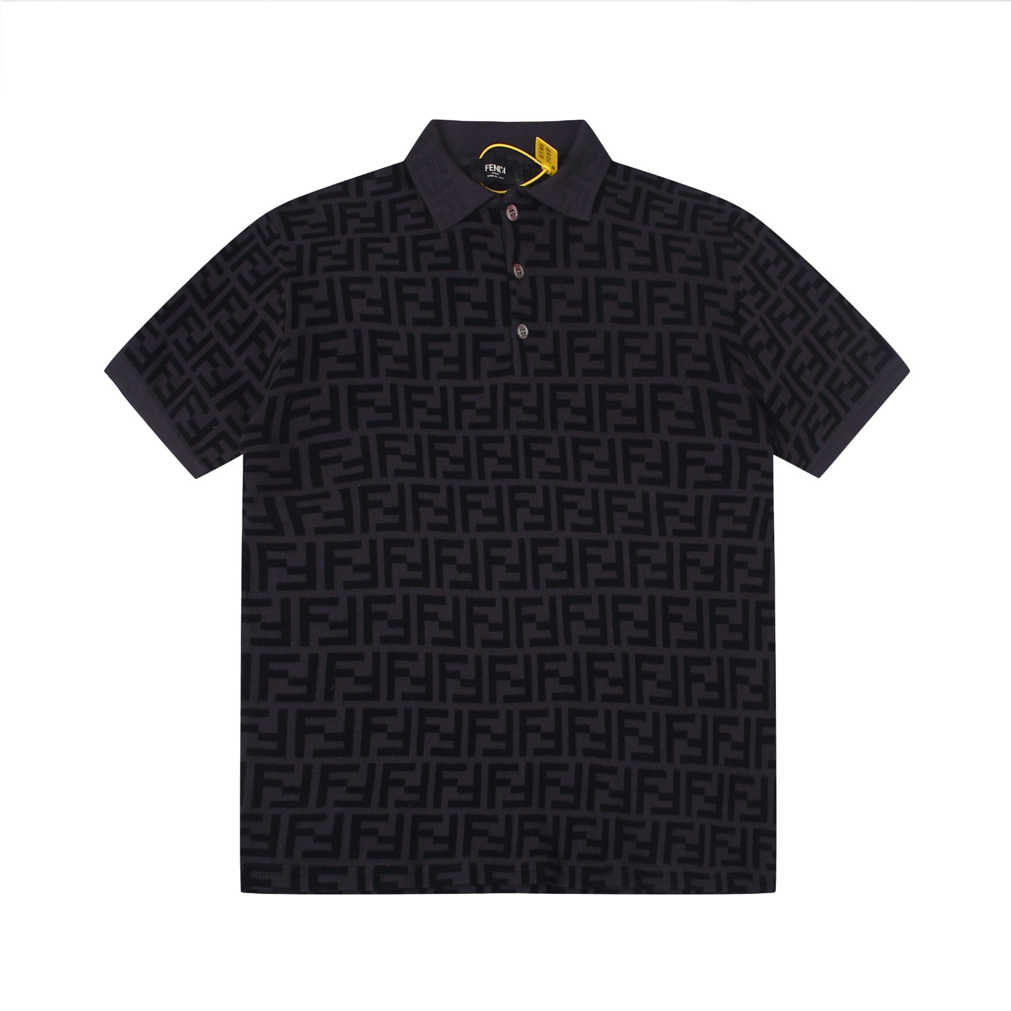 MONOGRAM KNIT POLO SHIRT