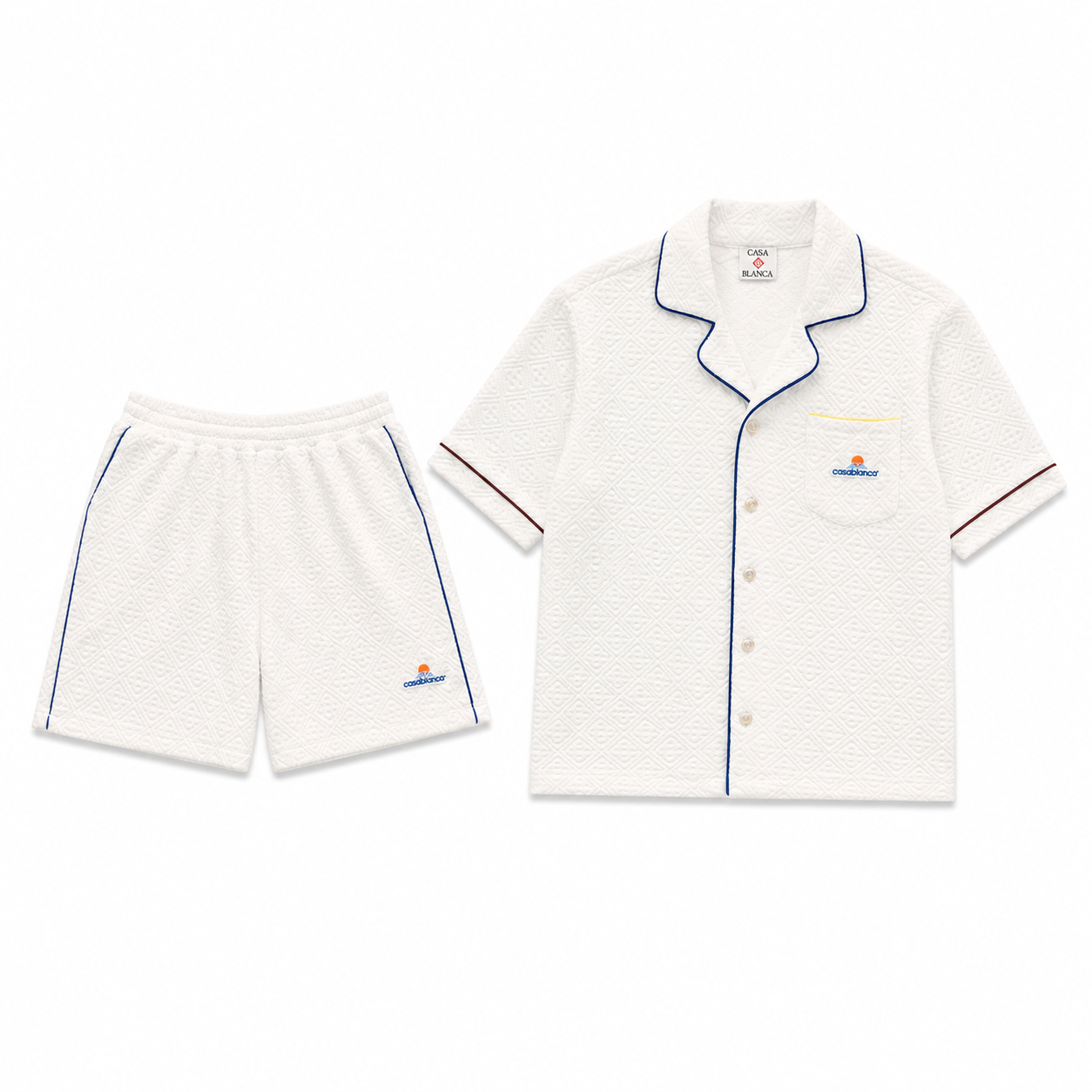 TEXTURED RESORT COORD SET