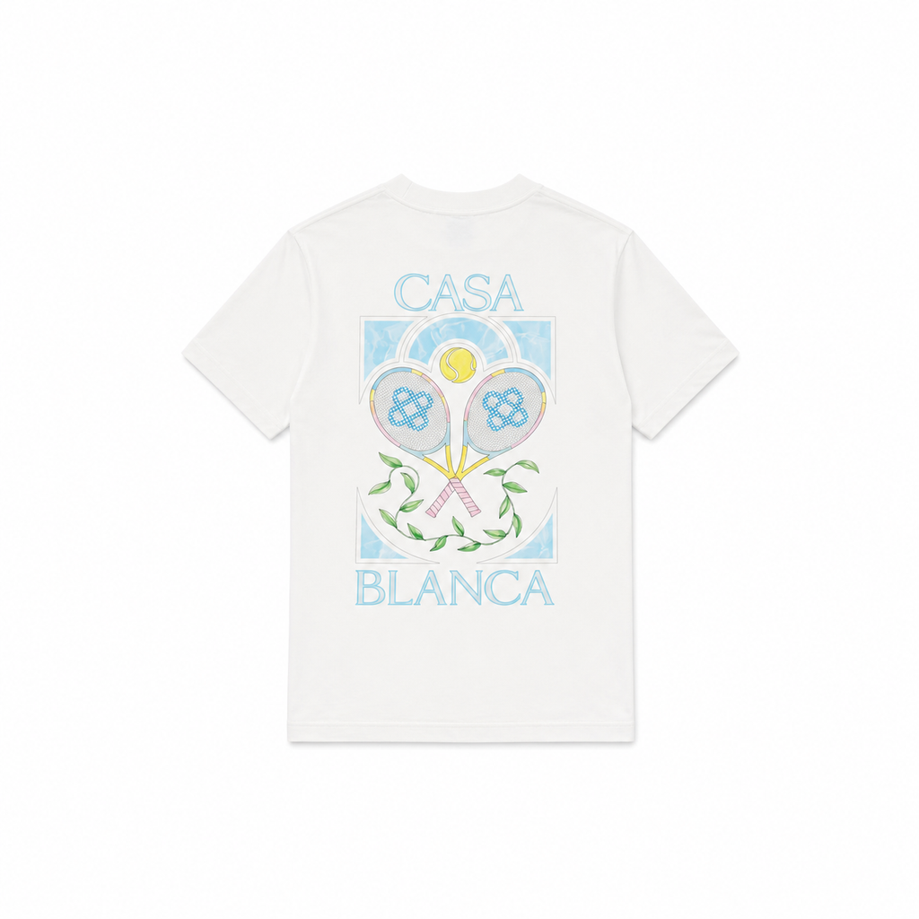 TENNIS GRAPHIC COTTON TEE