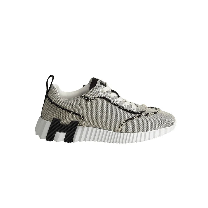 CANVAS PLATFORM SNEAKERS