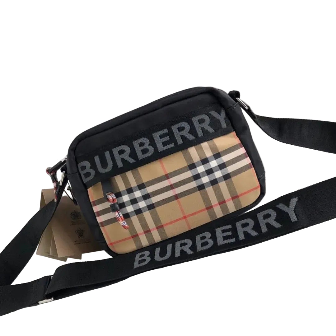 CHECK PATTERN CROSSBODY