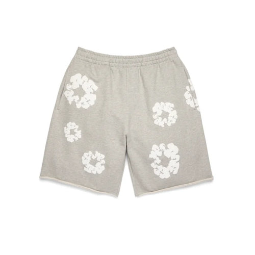 FLORAL PRINT SWEAT SHORTS