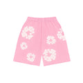 FLORAL PRINT SWEAT SHORTS