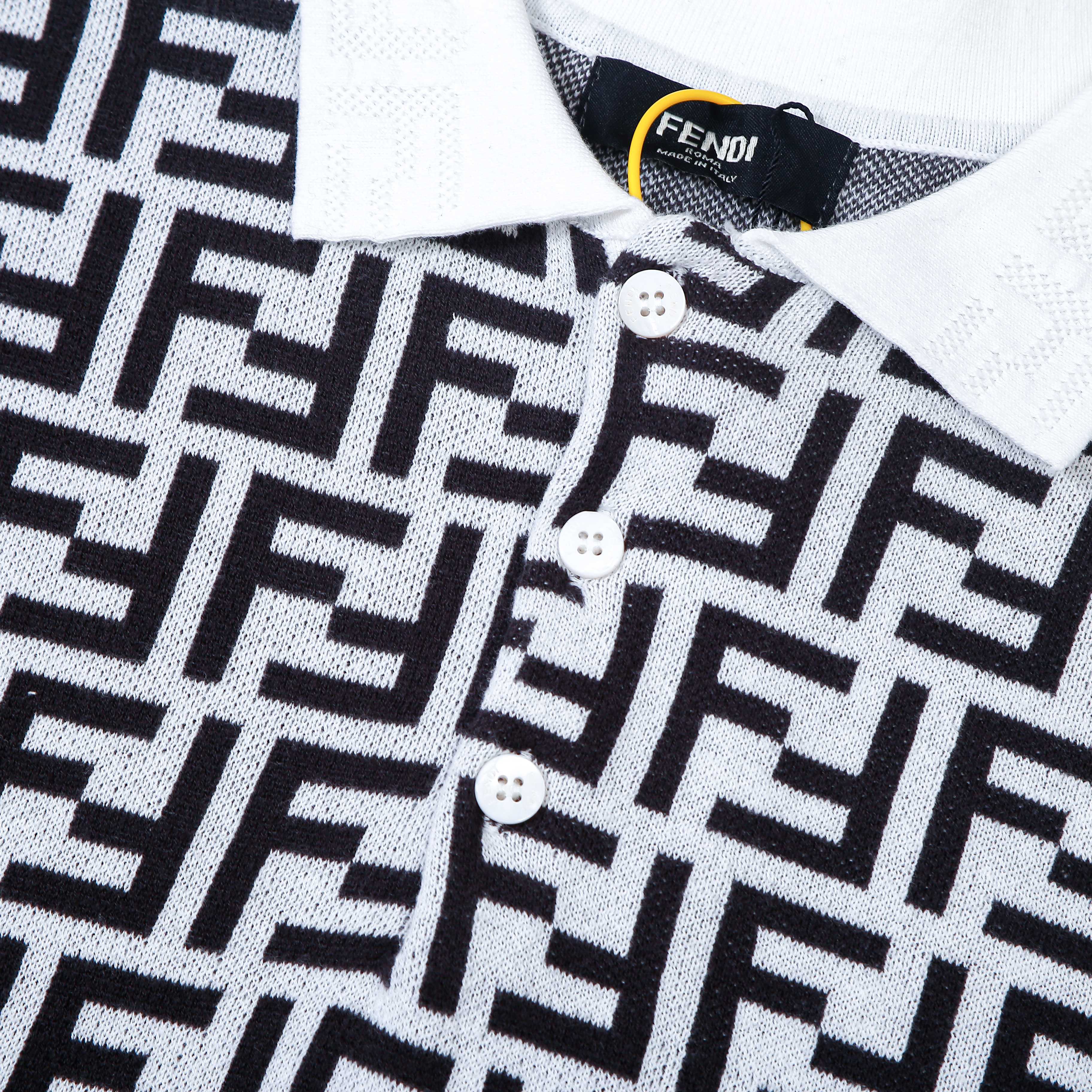 MONOGRAM KNIT POLO SHIRT