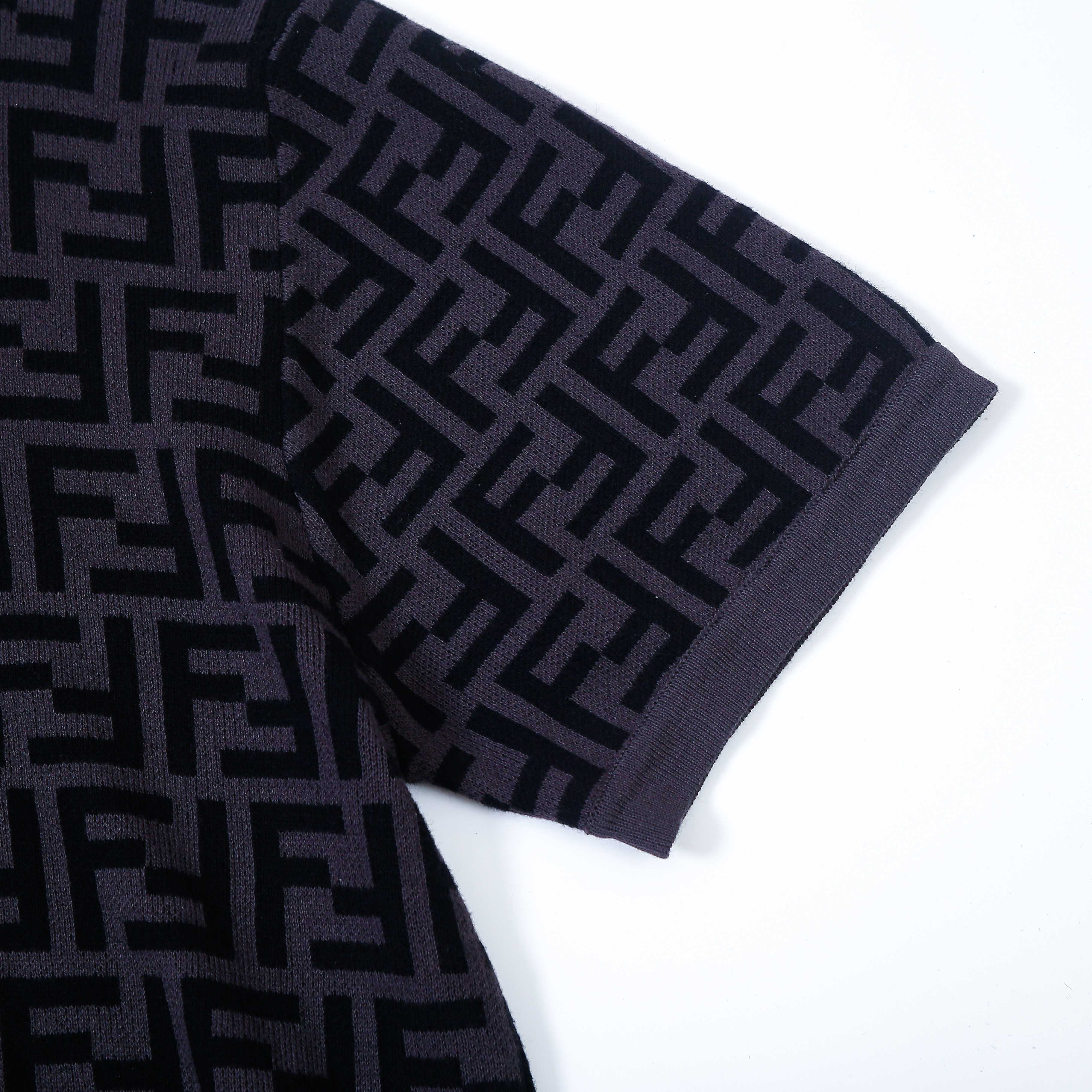 MONOGRAM KNIT POLO SHIRT