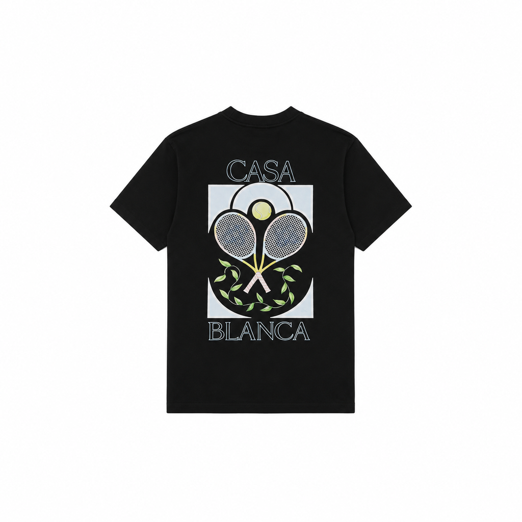 TENNIS GRAPHIC COTTON TEE