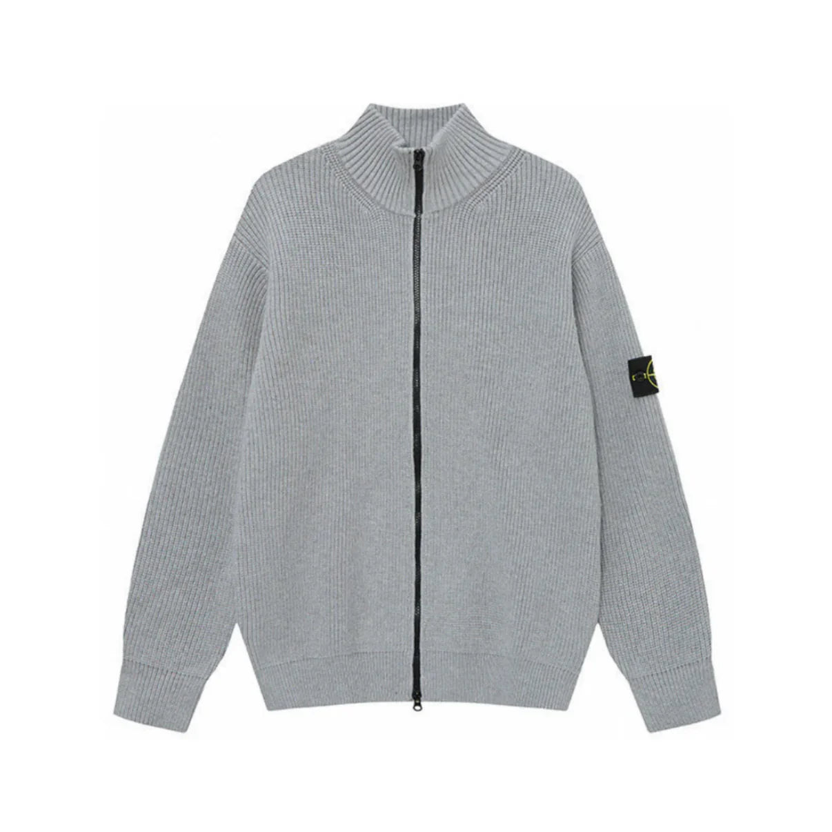 ZIP KNIT CARDIGAN