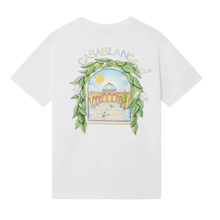 T-SHIRT WITH LANDSCAPE GRAPHIC PRINT