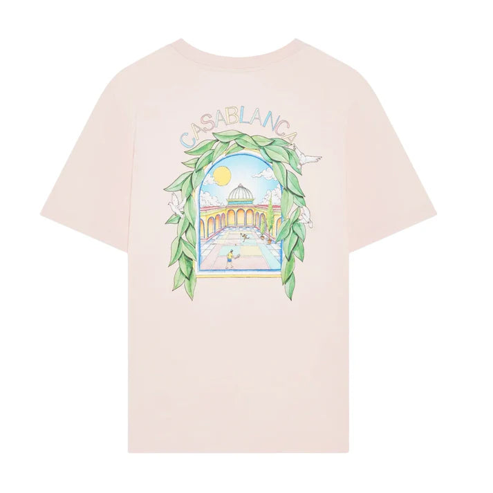 T-SHIRT WITH LANDSCAPE GRAPHIC PRINT