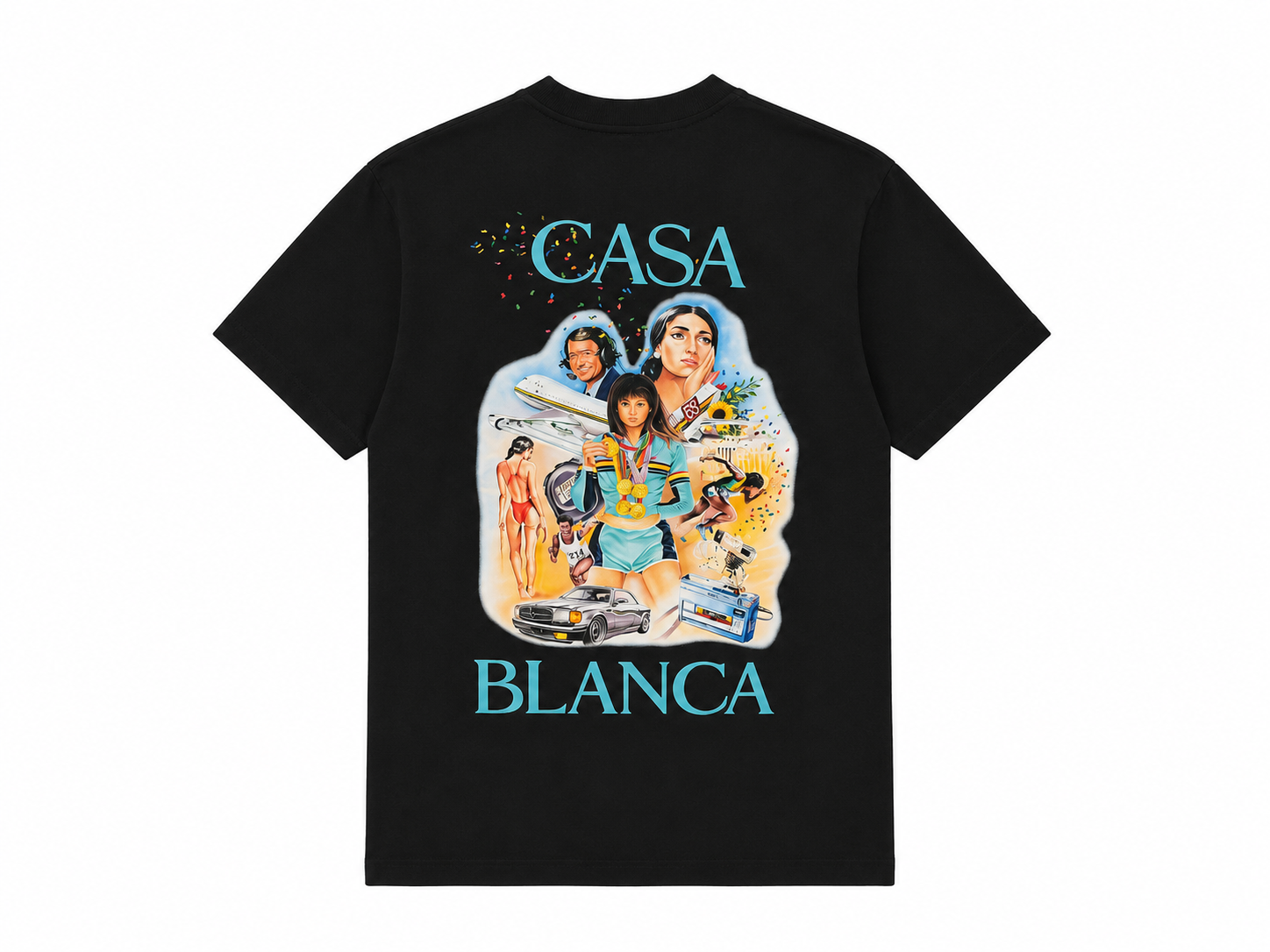 RETRO COLLAGE GRAPHIC TEE