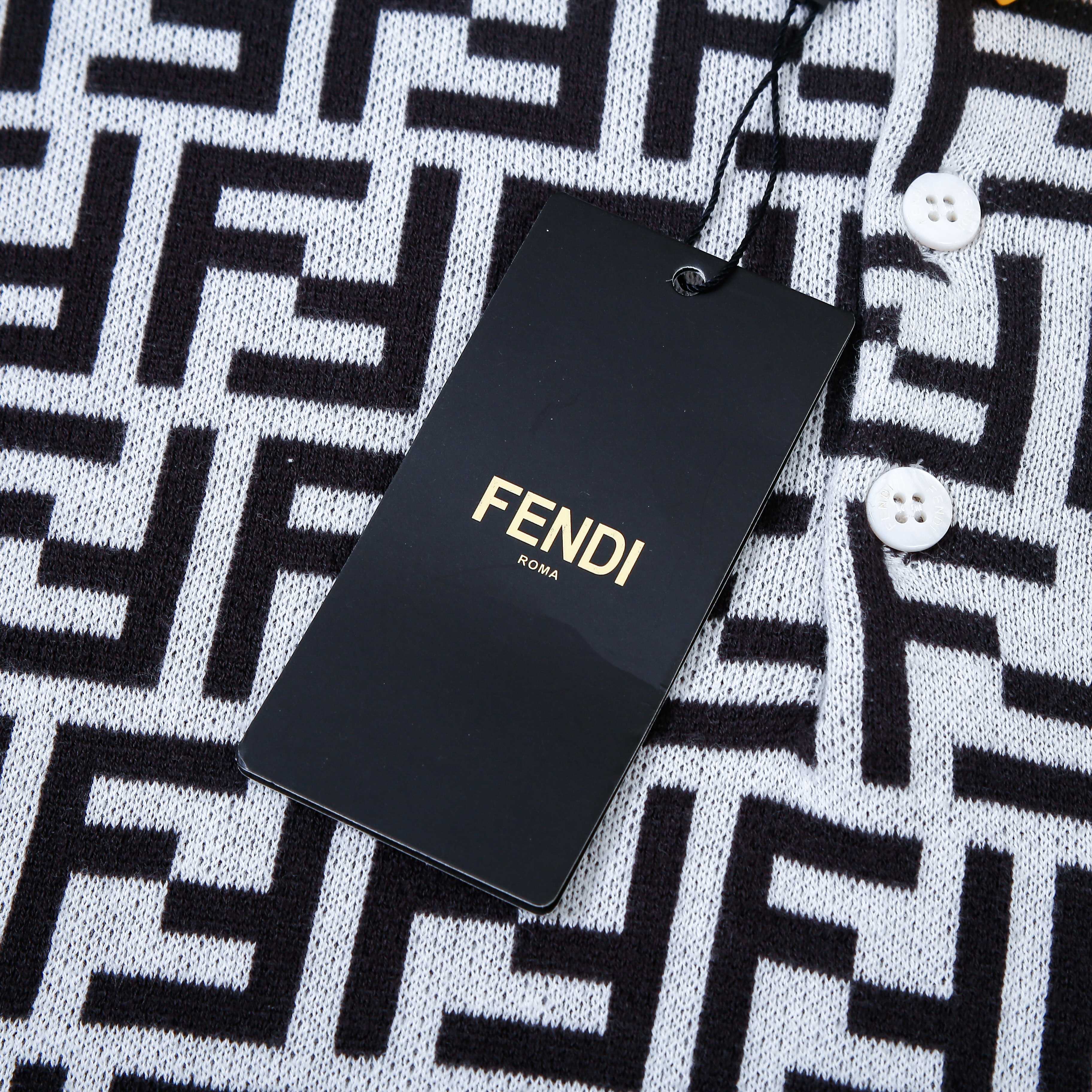 MONOGRAM KNIT POLO SHIRT