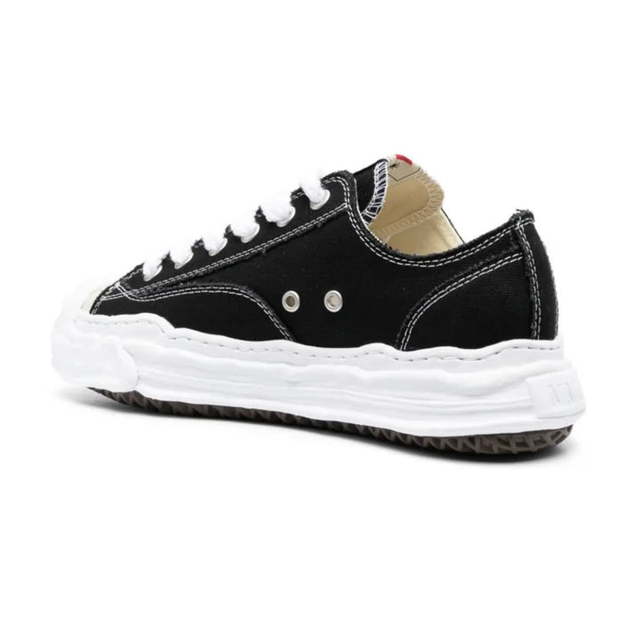 DISTRESSED CANVAS SNEAKERS