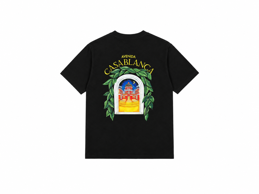 SCENIC GRAPHIC COTTON TEE
