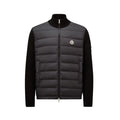 QUILTED ZIP KNIT JACKET