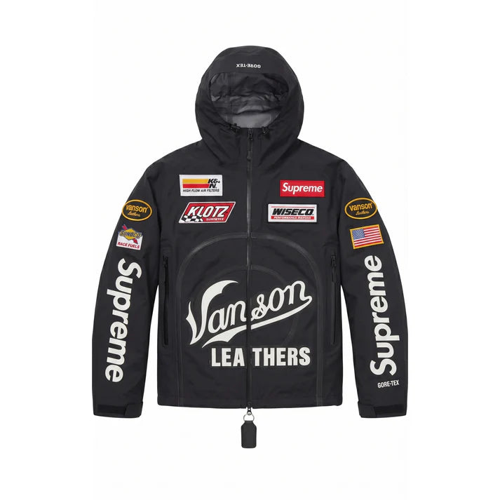RACING HOODED JACKET