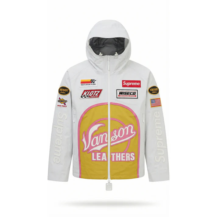 RACING HOODED JACKET