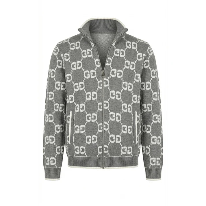 ZIP-UP PRINTED JACKET