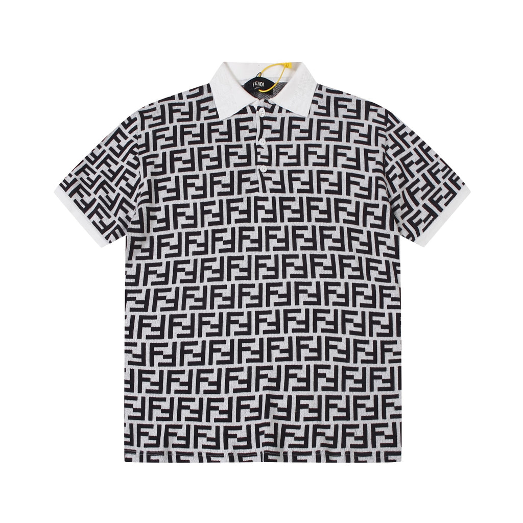MONOGRAM KNIT POLO SHIRT
