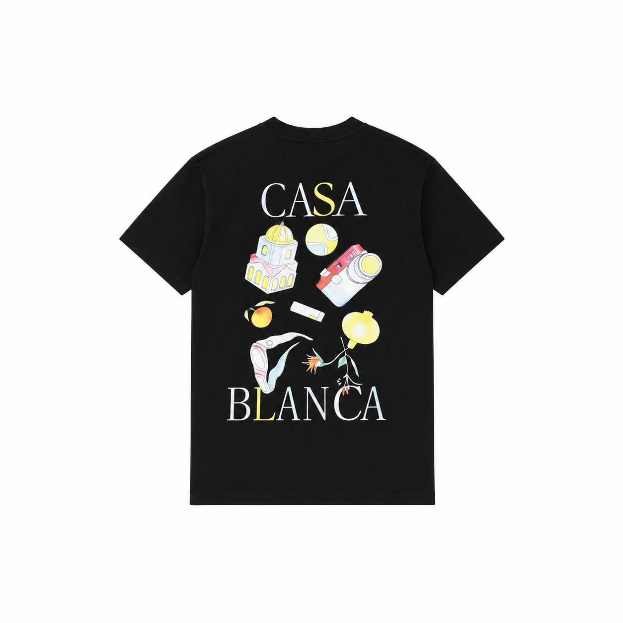 PASTEL GRAPHIC COTTON TEE